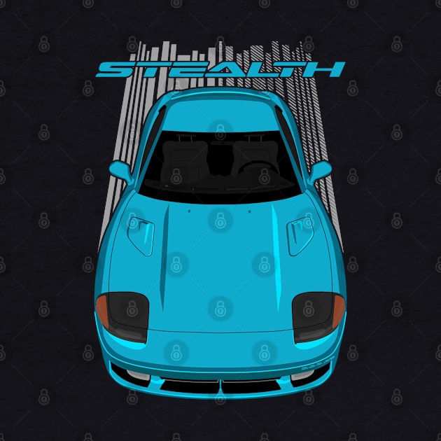 Dodge Stealth 1990-1993 - Blue by V8social